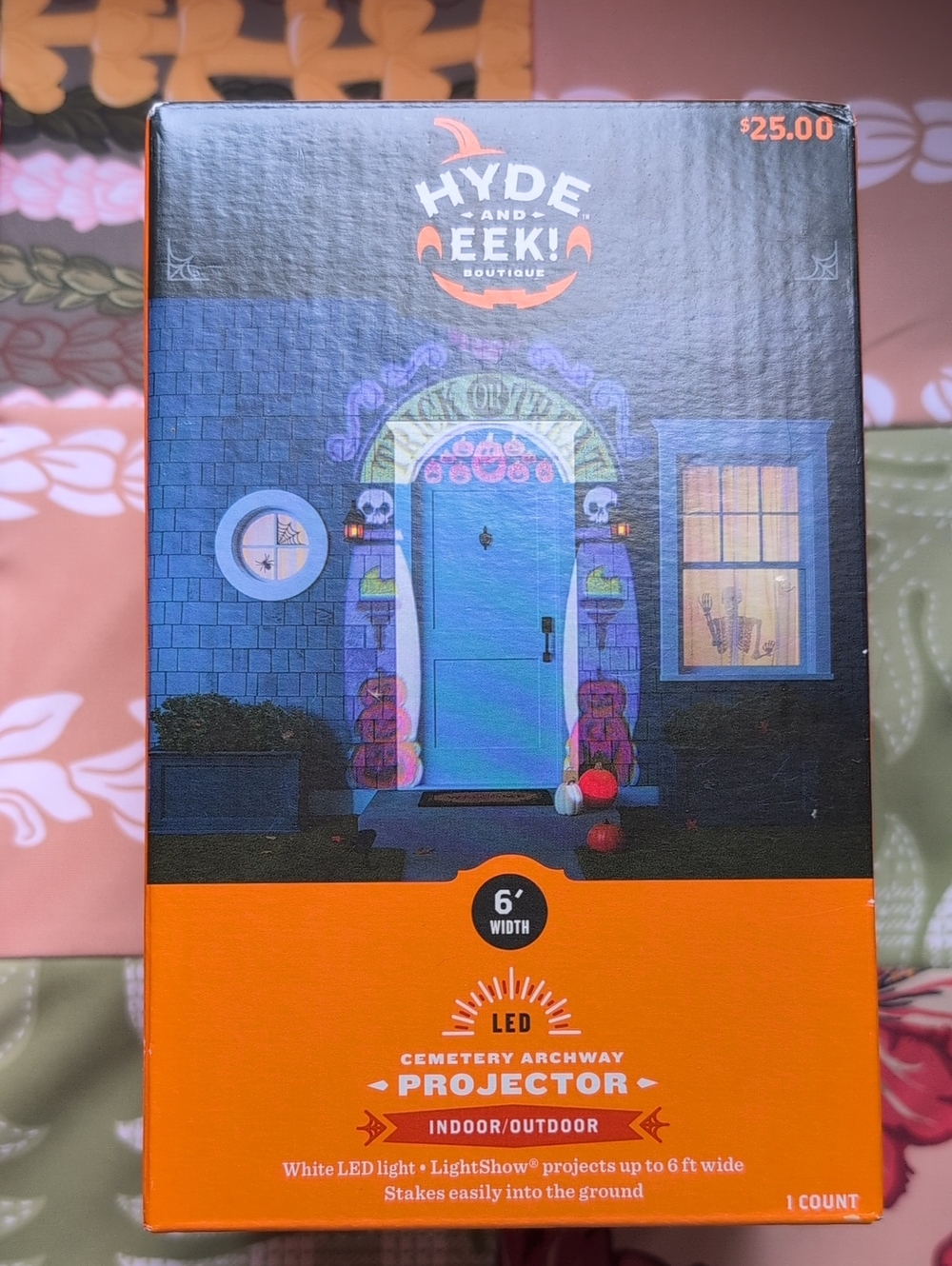 Target Hyde & Eek! Boutique LED Cemetery Archway Projector - Blue and Orange